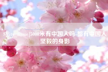 巴彦淖尔5000米有中国人吗-都有中国人坚毅的身影