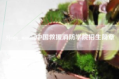 巴彦淖尔中国救援消防学院招生简章