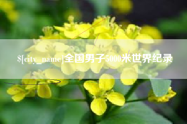 巴彦淖尔全国男子5000米世界纪录