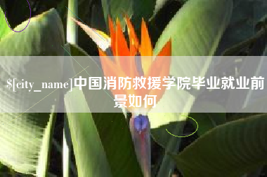 巴彦淖尔中国消防救援学院毕业就业前景如何