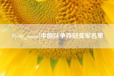 巴彦淖尔中国队争夺冠亚军名单