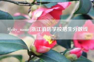 巴彦淖尔浙江消防学校招生分数线