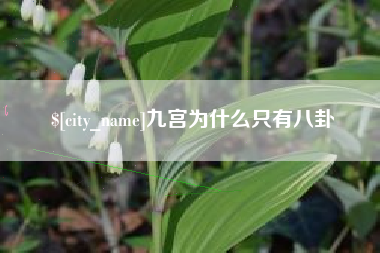 巴彦淖尔九宫为什么只有八卦