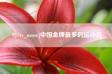 巴彦淖尔中国金牌最多的运动员