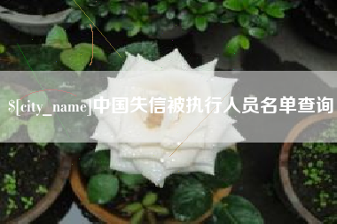 巴彦淖尔中国失信被执行人员名单查询