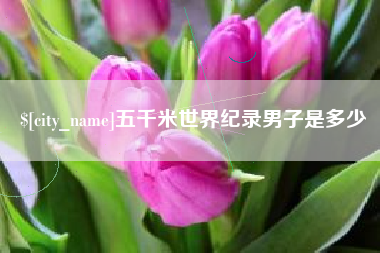 巴彦淖尔五千米世界纪录男子是多少