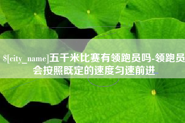 巴彦淖尔五千米比赛有领跑员吗-领跑员会按照既定的速度匀速前进