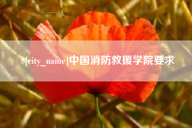 巴彦淖尔中国消防救援学院要求