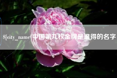 巴彦淖尔中国第九枚金牌是谁得的名字