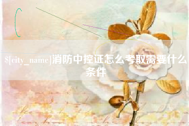 巴彦淖尔消防中控证怎么考取需要什么条件