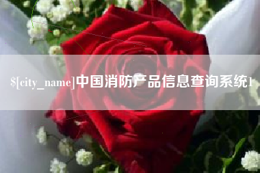 巴彦淖尔中国消防产品信息查询系统1