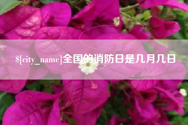 巴彦淖尔全国的消防日是几月几日