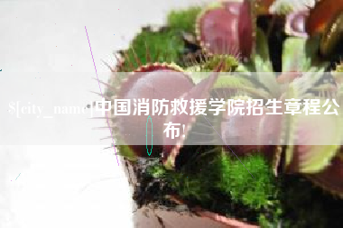 巴彦淖尔中国消防救援学院招生章程公布!